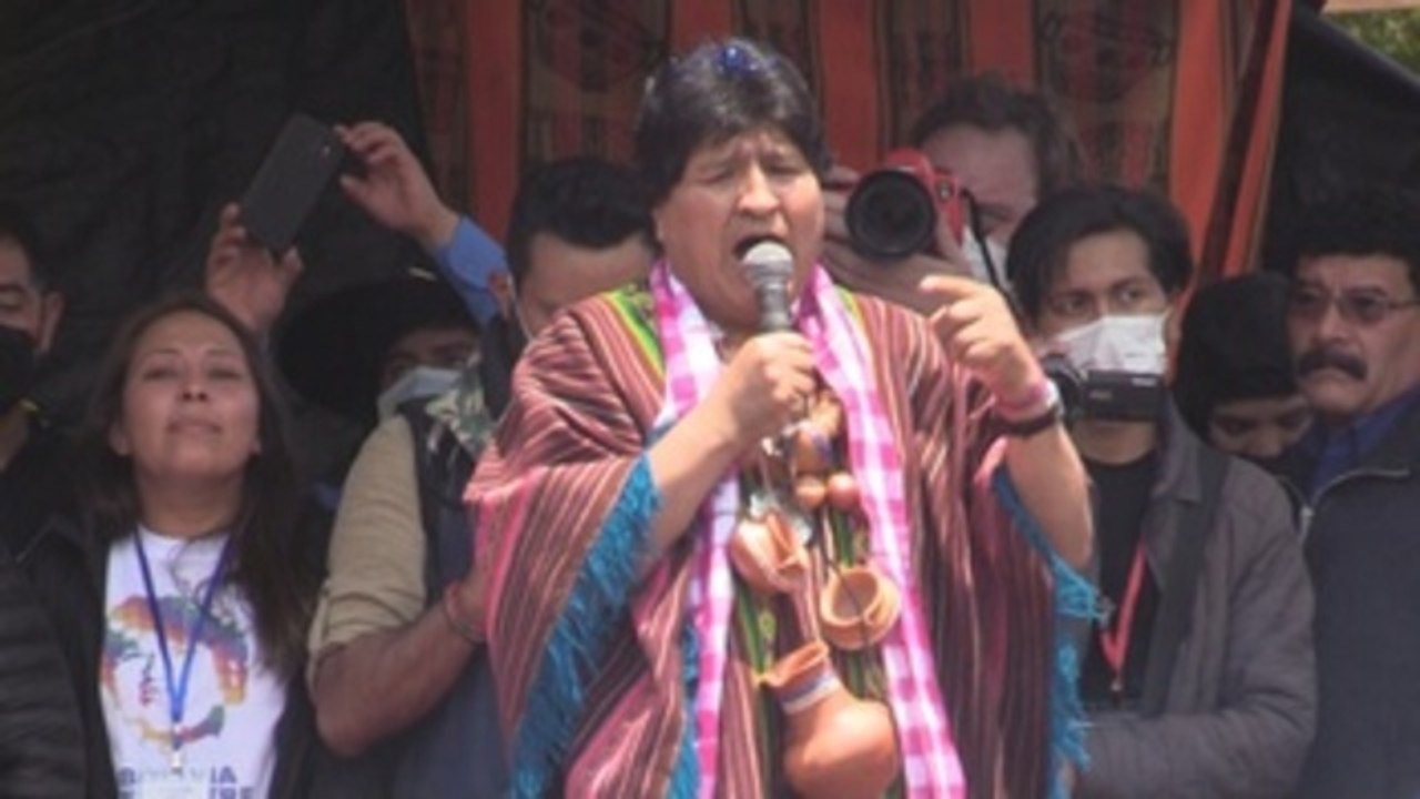 Evo Morales regresa a Bolivia tras un año de exilio