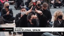 Spanish dance schools protest coronavirus restrictions