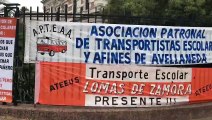 Transportistas escolares tienen 