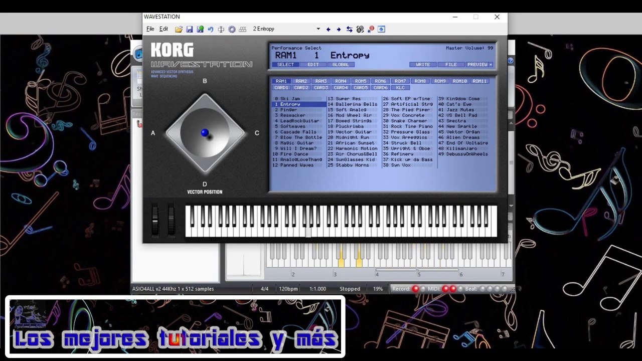 KORG WAVESTATION (WAVE SEQUENCE SYNTHESIZER) VSTi