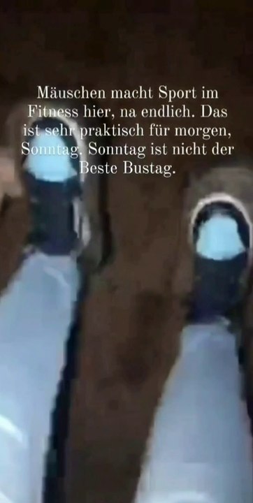 Yany kann nicht ohne seine Maske 