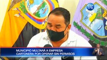 Cartonera en Durán será multada tras incendio