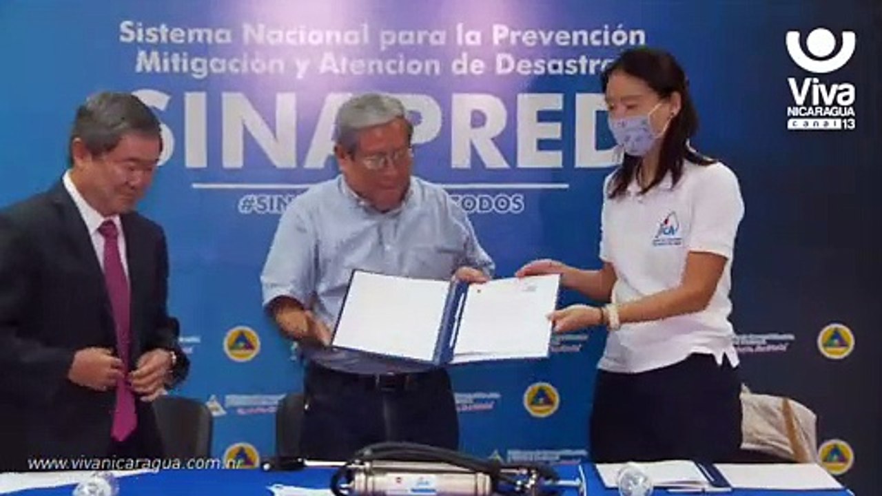 Japón dona enseres a familias afectadas por ETA en Nicaragua