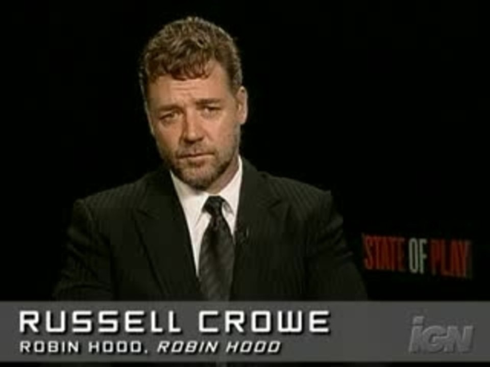 Russell Crowe sprich Ã¼ber Robin Hood