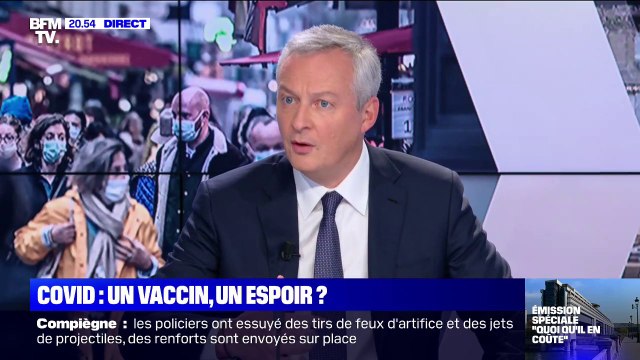 Bruno Le Maire: Les commerçants sont absolument essentiels à la vie de la Nation