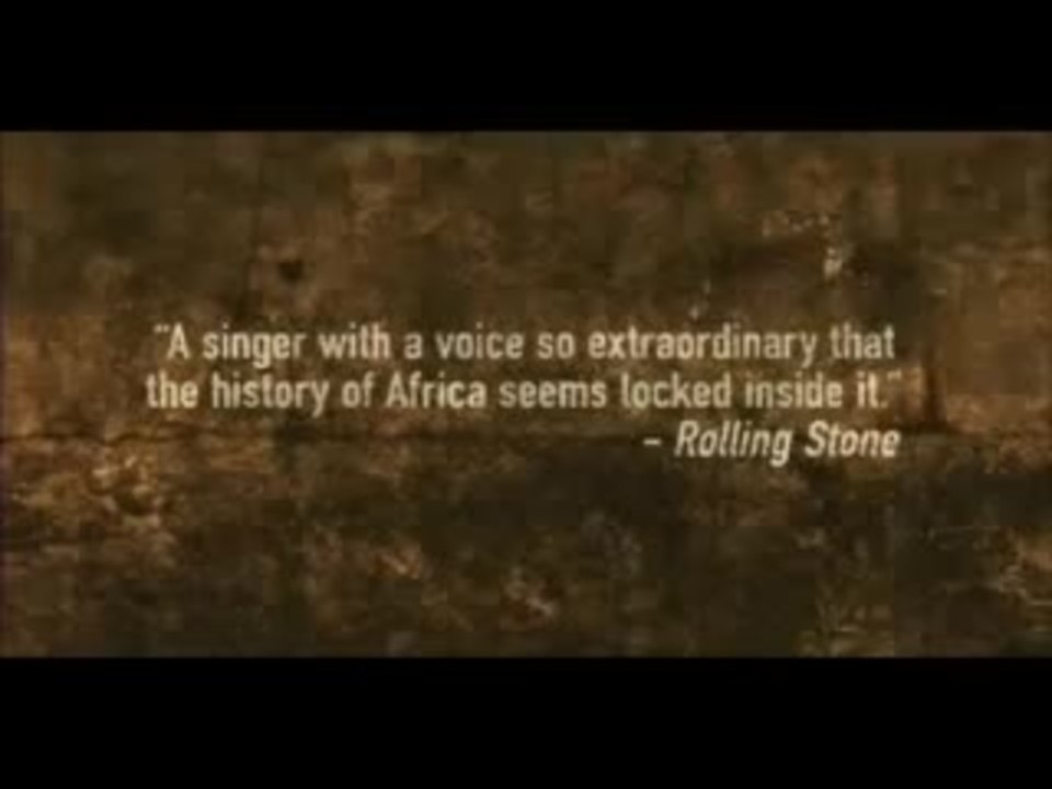 YOUSSOU NDOUR: I BRING WHAT I LOVE trailer