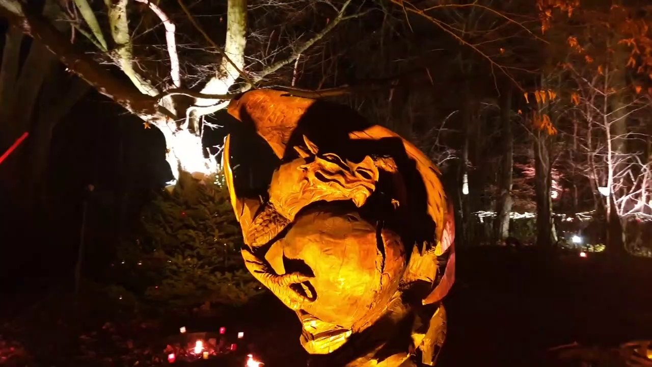 PLWM Phantastischer Lichterweihnachtsmarkt (MPS) im Fredenbaumpark in Dortmund 2019 mit Jeschio