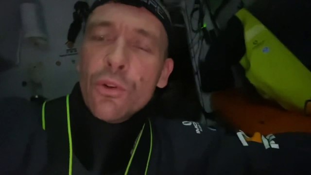 Vendée Globe 2020/2021: Onboard - Kévin ESCOFFIER - PRB - 09/11/2020