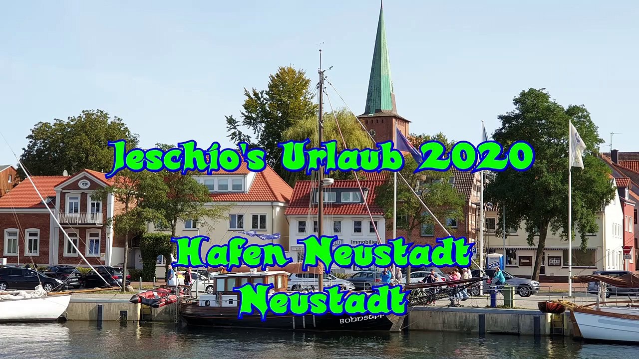 Jeschio besucht Neustadt i.H. mit Hafen im September-Urlaub 2020