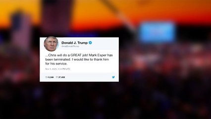 Mark Esper demitido