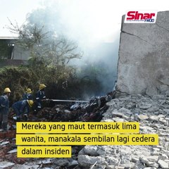 12 maut letupan kilang di India