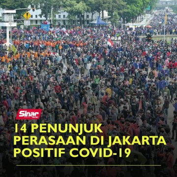14 penunjuk perasaan di Jakarta positif Covid-19