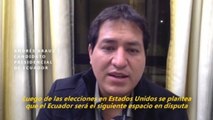 Arauz ve en Ecuador el siguiente espacio en disputa para las tendencias políticas