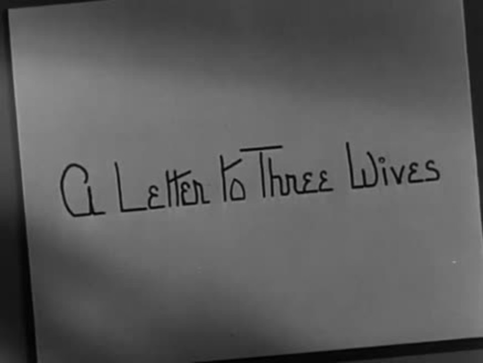 Ein Brief an drei Frauen - Trailer