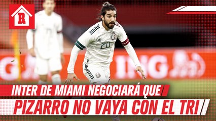 Inter Miami negociará con el Tri para que Pizarro se quede a jugar playoffs