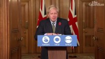 Boris Johnson says UK cannot yet rely on Covid vaccine