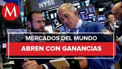 Mercados mundiales suben ante triunfo de Biden y avances en vacuna de Pfizer