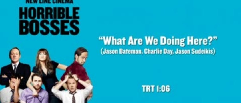 Horrible Bosses - Clip What Are We Doing Here (English)