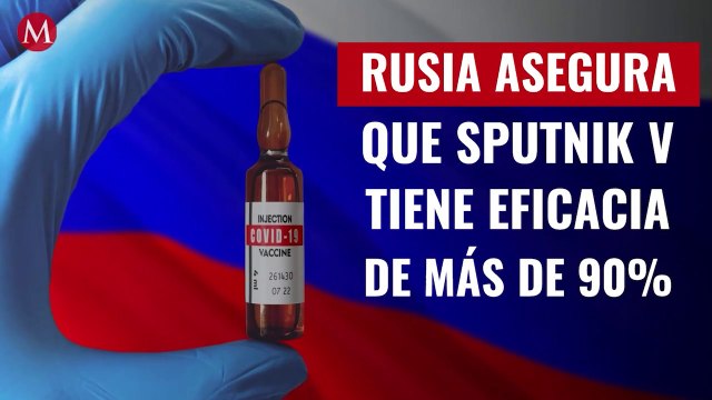 Rusia dice que vacuna Sputnik V contra covid-19 tiene eficacia de más de 90 por ciento