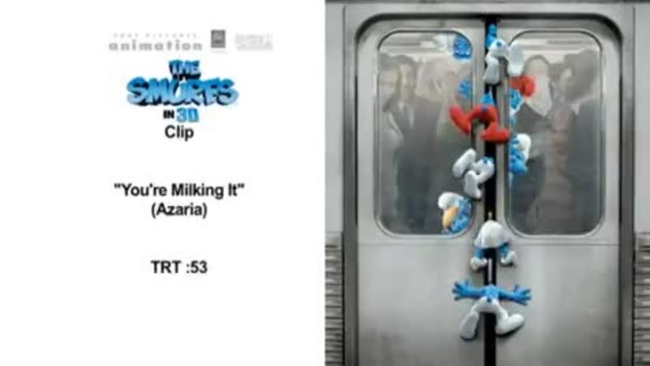 The Smurfs - Clip You're Milking It (English)