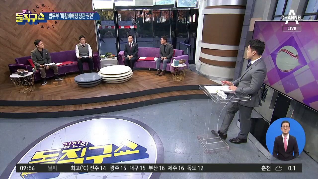 추미애 “검찰 특활비 총장 배제하고 직접 배정”