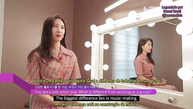 [LEGENDADO PT|BR] Entrevista da Sunmi para a Billboard Korea