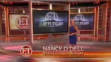 Rihanna on the Set of Battleship - Clip (English)