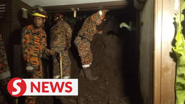 Two feared buried in Tambun landslide