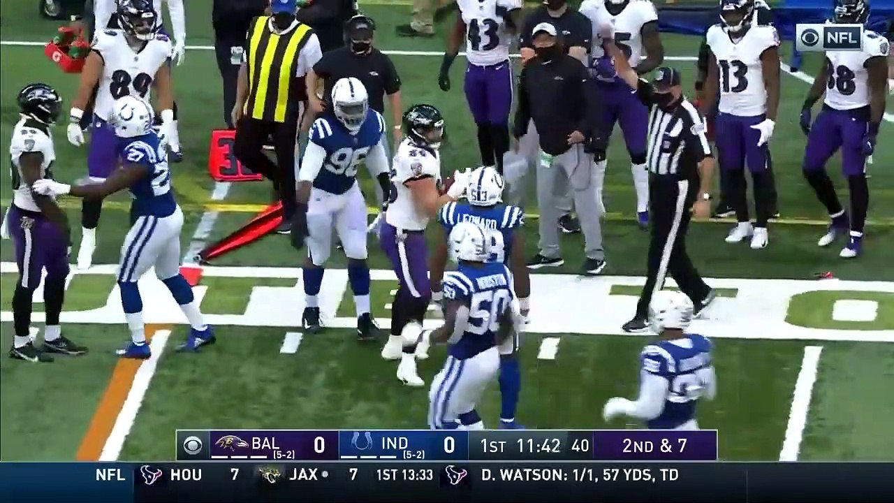 NFL 2020 Baltimore Ravens vs Indianapolis Colts Full Game Week 9