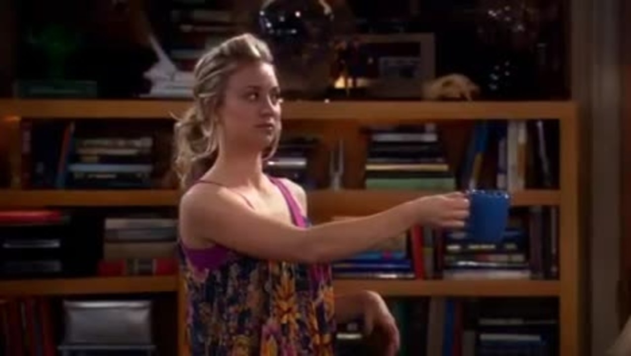 The Big Bang Theory Clip Sheldon Trinkt Kaffee Deutsch Video Dailymotion