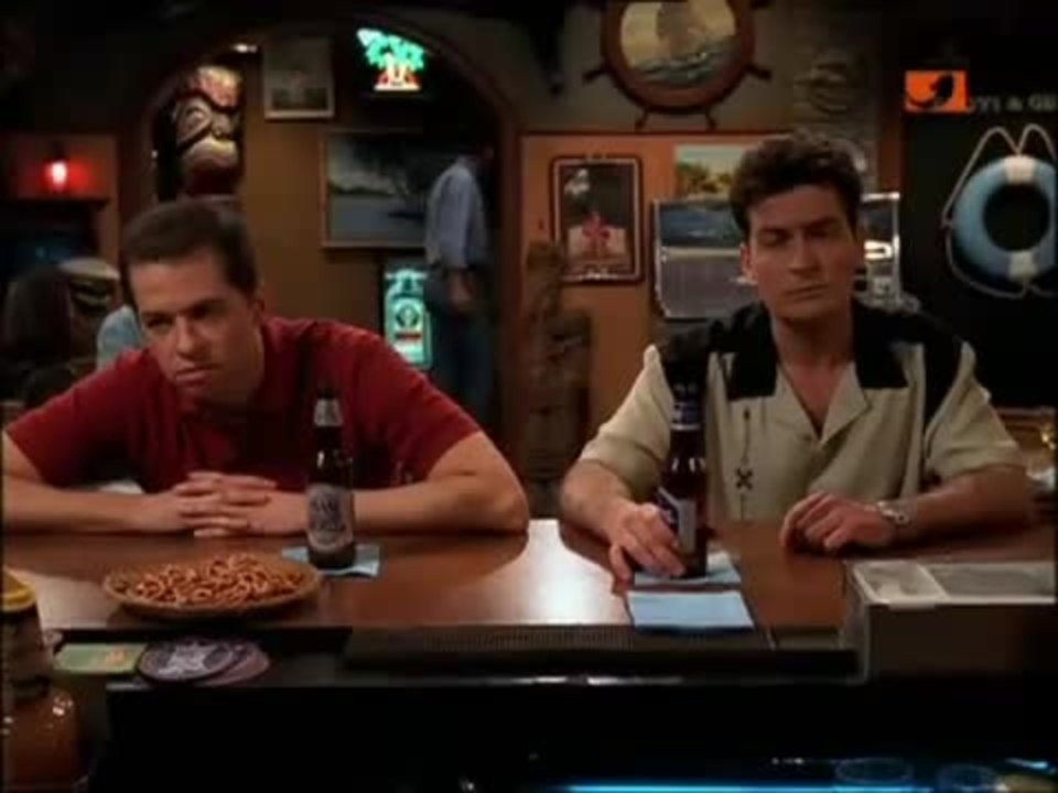 Two and a Half Men - MuttersprÃ¼che Clip (Deutsch)