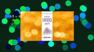 Introductory Statistics Using SPSS  Review