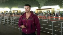 Actor Sahil Khan snapped at airport | FilmiBeat