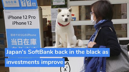 Japan's SoftBank back in the black as investments improve, and other top stories in technology from November 10, 2020.