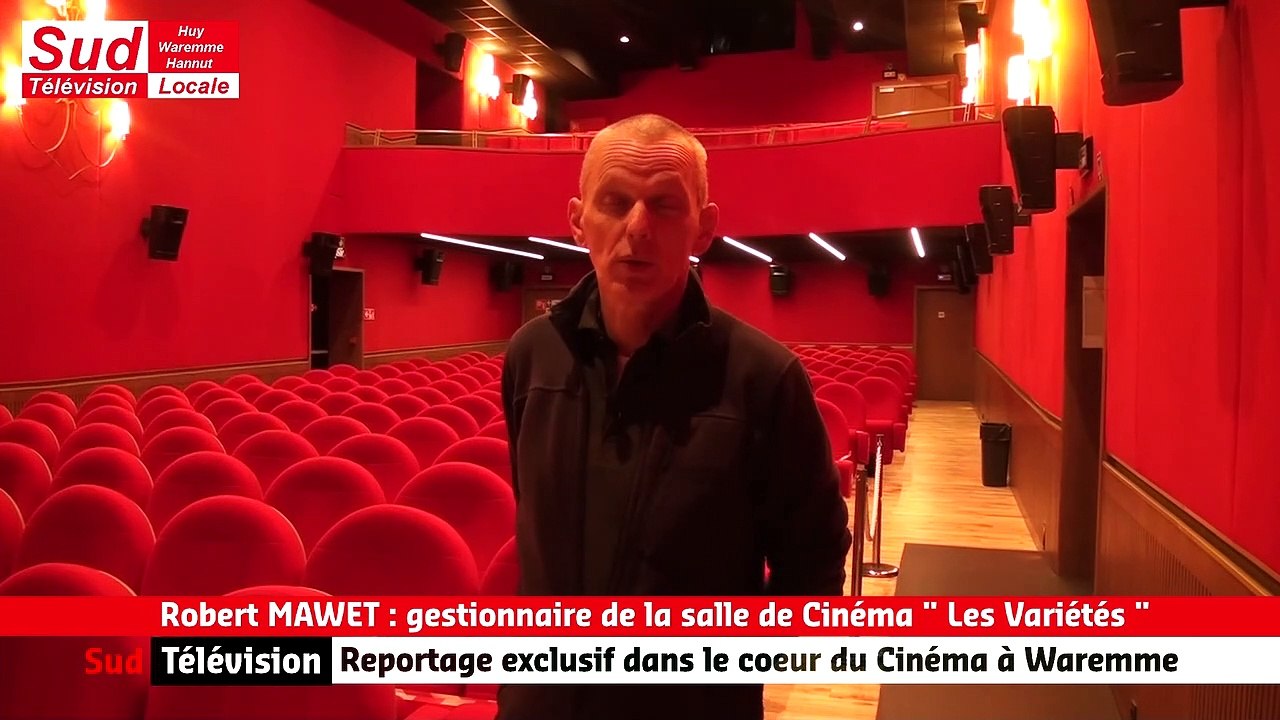 Waremme - document exclusif dans le coeur du Cinéma Les Variétés