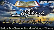 55. Surah Ar-Rehman 'Bride of Quran' سُورہ الرحمٰن Arabic  by sohnisdiary