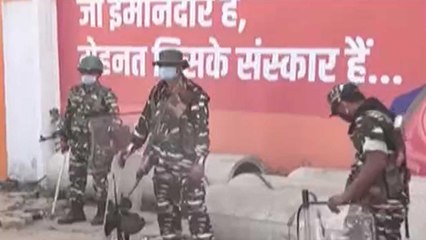 NDA leads election trends, CRPF deployed at party office
