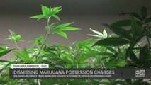 Maricopa County dropping pending marijuana possession charges