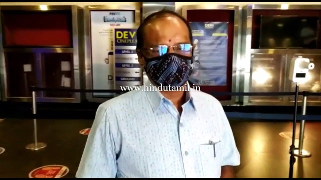நீண்ட மாதங்களுக்கு பிறகு இன்று முதல் திரையரங்குகள் திறக்க தமிழக அரசு அனுமதி! இடம்: சென்னை தேவி காம்ப்ளக்ஸ்