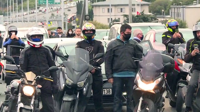 Büyük Önder Atatürk'ü anıyoruz - 15 Temmuz Şehitler Köprüsü - İSTANBUL