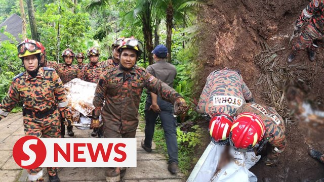 Bodies of two victims buried in Tambun landslide found