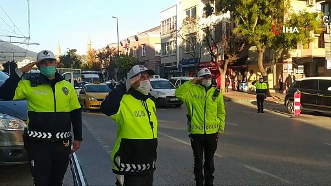 Bursa’da hayat 09.05’te durdu