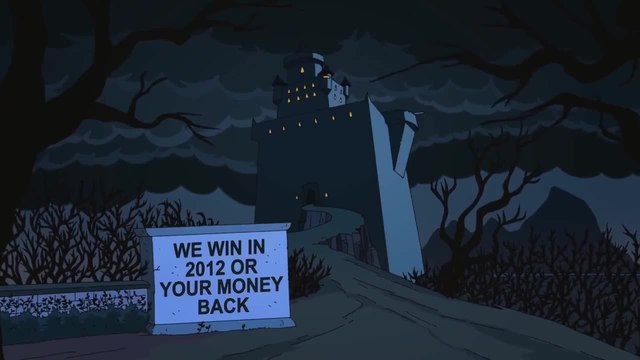 The Simpsons - Clip Mr. Burns Endorses Romney (English) HD