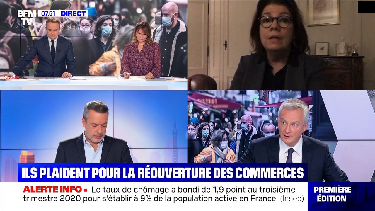 L’édito de Matthieu Croissandeau: Ils plaident pour la réouverture de commerces - 10/11