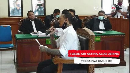 Jerinx Bantah Lukai Hari Para Dokter di Sidang Pleidoi