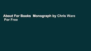 About For Books  Monograph by Chris Ware  For Free