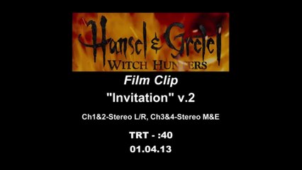 Hansel and Gretel - Witch Hunters - Clip Invitation (English) HD