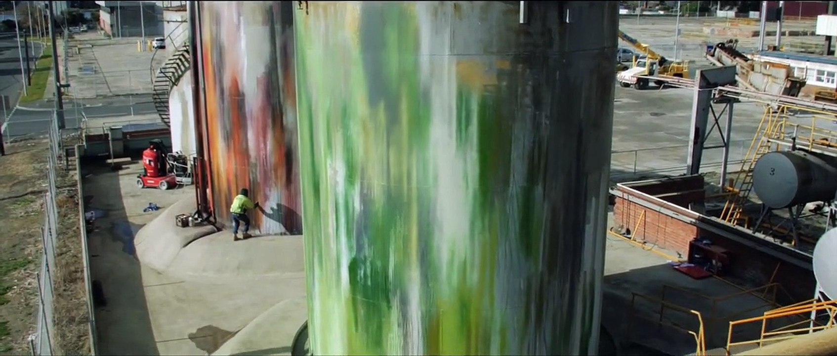 O-I SILO GRAFFITI PROJECT BY SET IT OFF _ WE BEGIN WITH