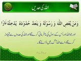 Allah Ki Haden | Ayat | Surat Nisa 14 | HD