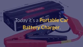 Portable Car Battery Charger - the best jump starter & power bank of 2020 - with cables and usb